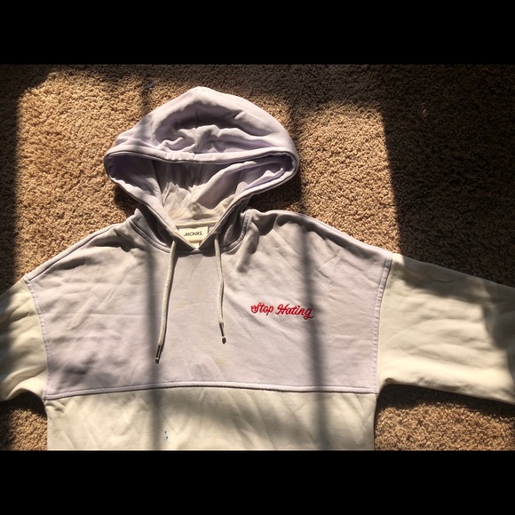 monki oversized hoodie